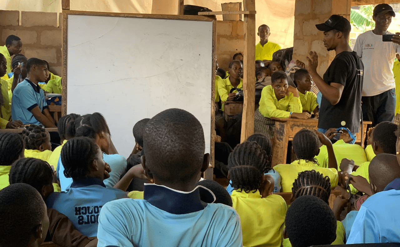 Bitcoin Africa Story classroom